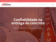 Tablet Screenshot of conpasul.com.br